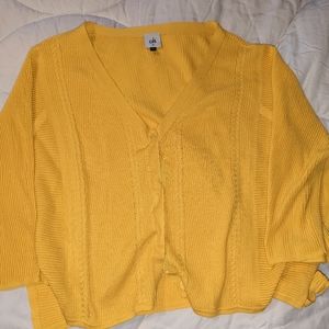 Cabi yellow sweater size M